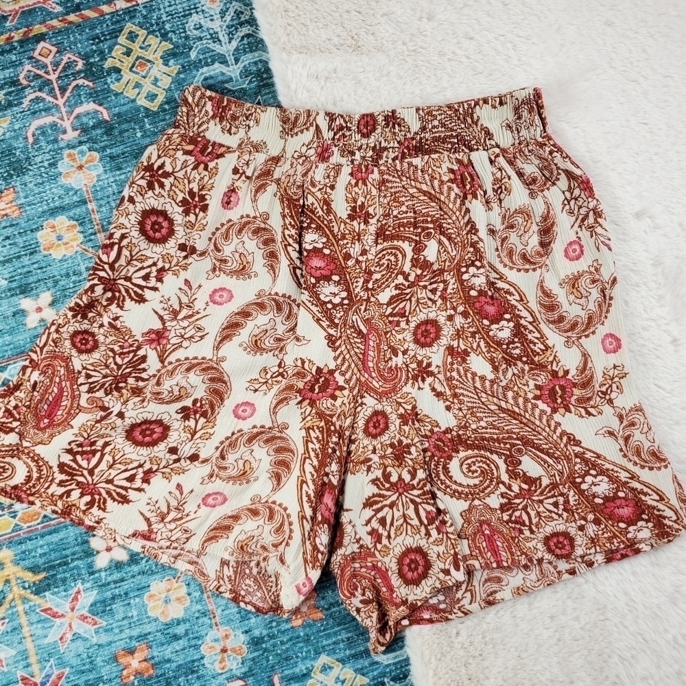 Gypsy Printed Shorts Small